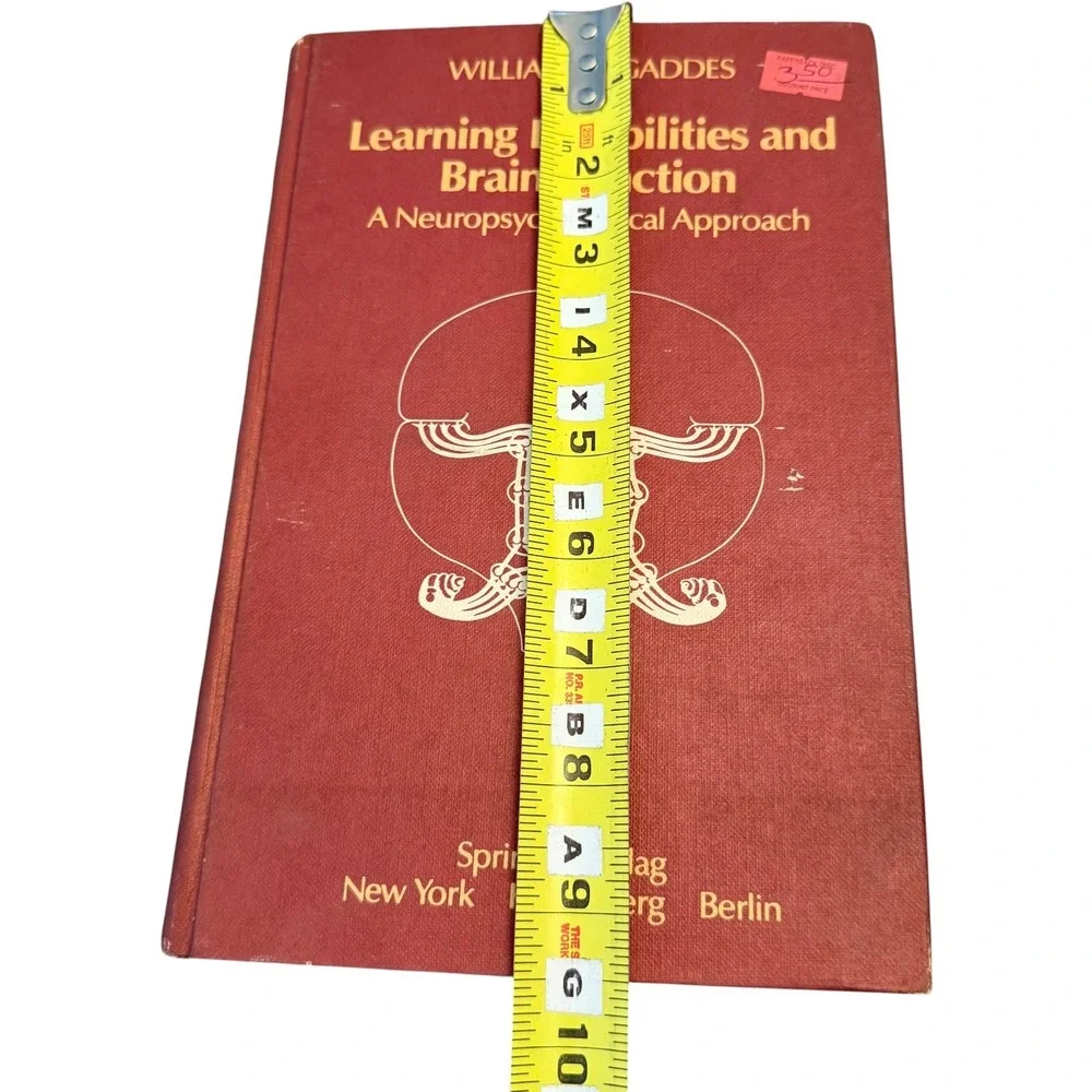 Springer Learning Disabilities and Brain Function Gaddes Hardcover 1980‎ Vintage